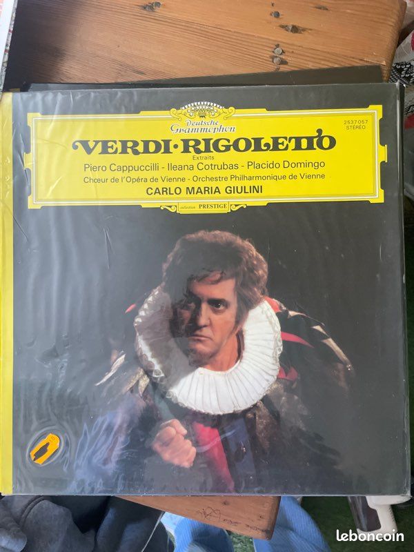 Vynile Verdi Rigoletto (image 1)
