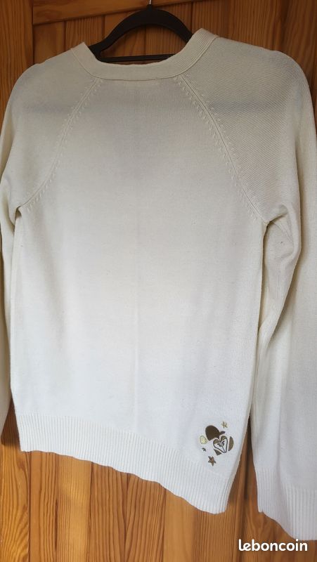 DESIGN - Pull col roulé nervuré oversize style pêcheur - Violet