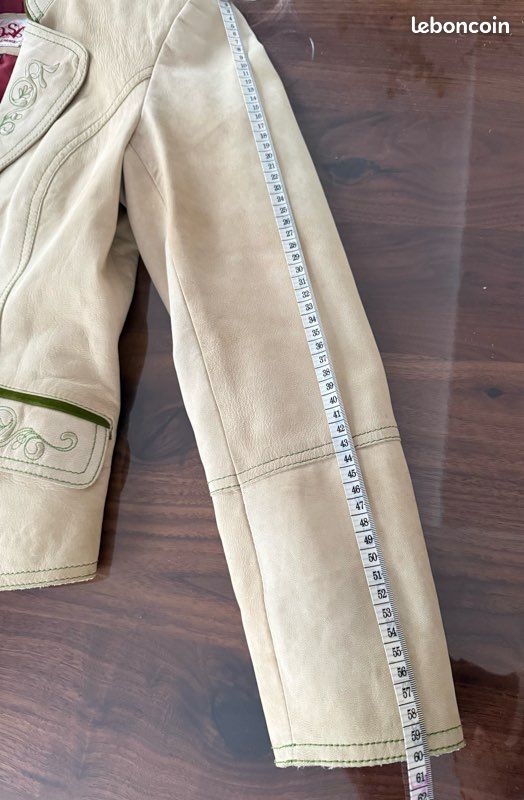 Veste cuir femme Spieth-Wensky XS (image 3)