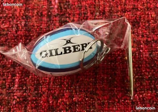 Porte-clés Aviron Bayonnais ballon rugby Gilbert Bayonne (image 2)
