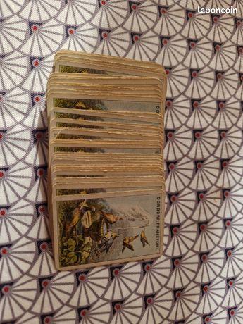 Jeu De 33 Cartes Divinatoires Illustrées – Dondorf, Francfort, XIXe (occasion, Usé)