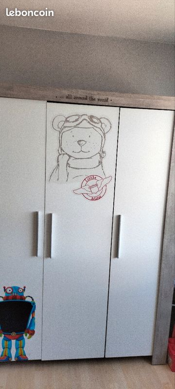 Armoire blanche (image 1)