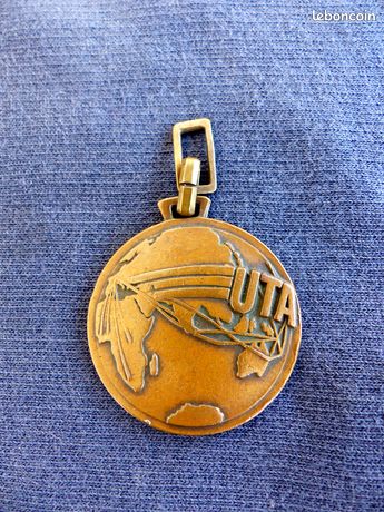 PORTE-CLES KEY RING Bourbon Air Inter Lignes Aériennes Intérieures Old French EUR 5,90 - FR