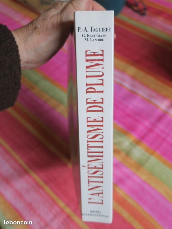 L'ANTISEMITISME DE PLUME 1940 - 1944. Pierre-André Taguieff BERG Editeurs 1999 (image 9)