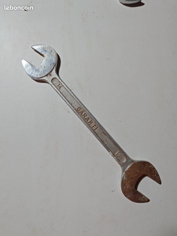 Lot clé plate double fourche garanti (image 4)
