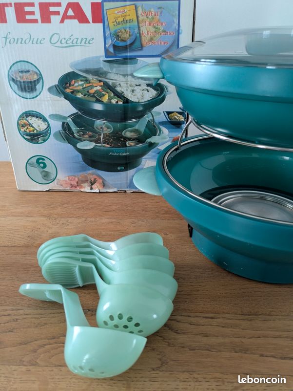 Fondue Océane Tefal – Comme Neuf, Boîte Abîmée, Appareil à Fondue électrique