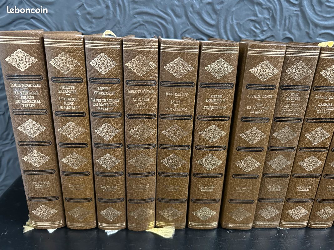 Collection de 14 livres les causes célèbres neufs (image 3)