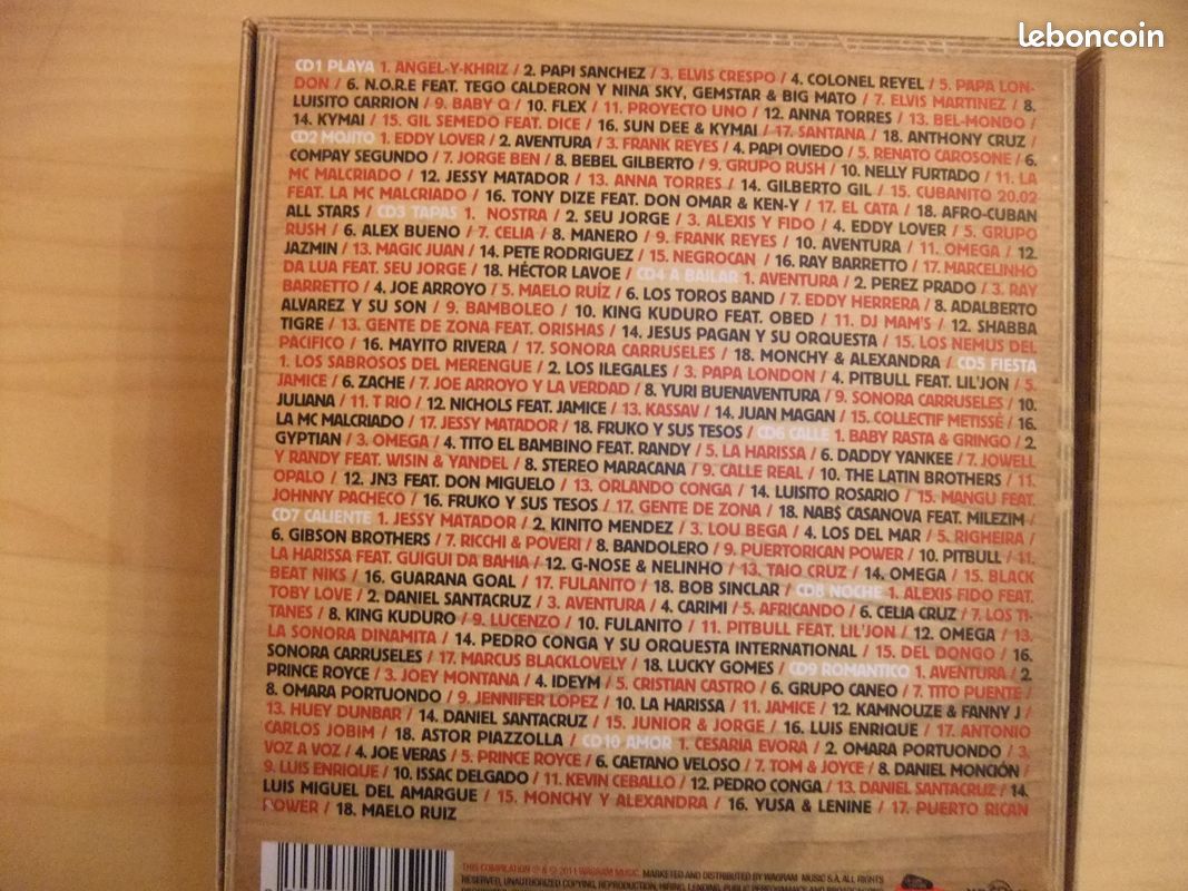 Coffret disque latino (image 3)