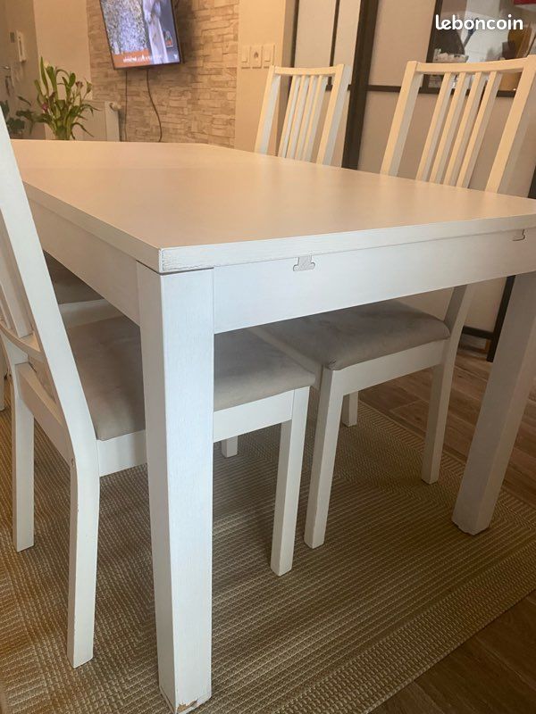 Table à manger extensible (image 2)