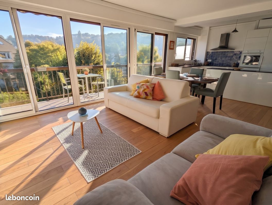 Appartement 3 pièces, clair et calme au dernier étage, rénové et climatisé, avec balcon et vue Marne sans vis-à-vis (image 2)