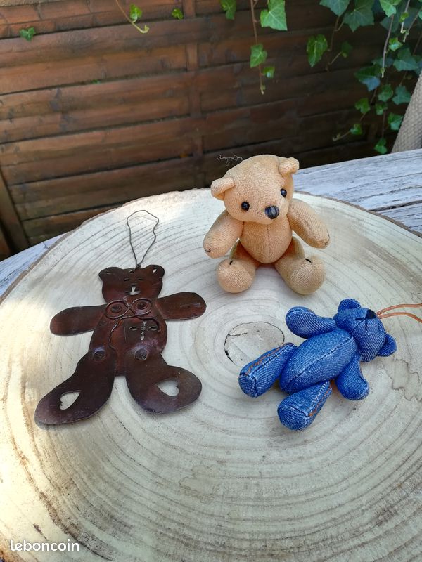 Lot 3 oursons pour le sapin (image 2)