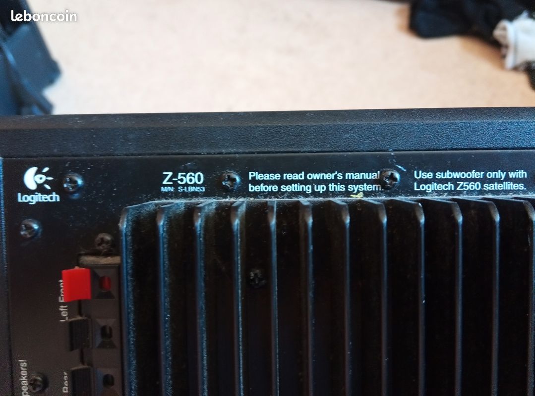 Subwoofer Logitech Z-560 (image 3)