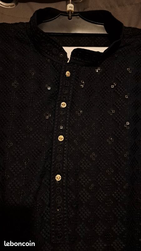 Kurta vêtement indien homme (image 2)