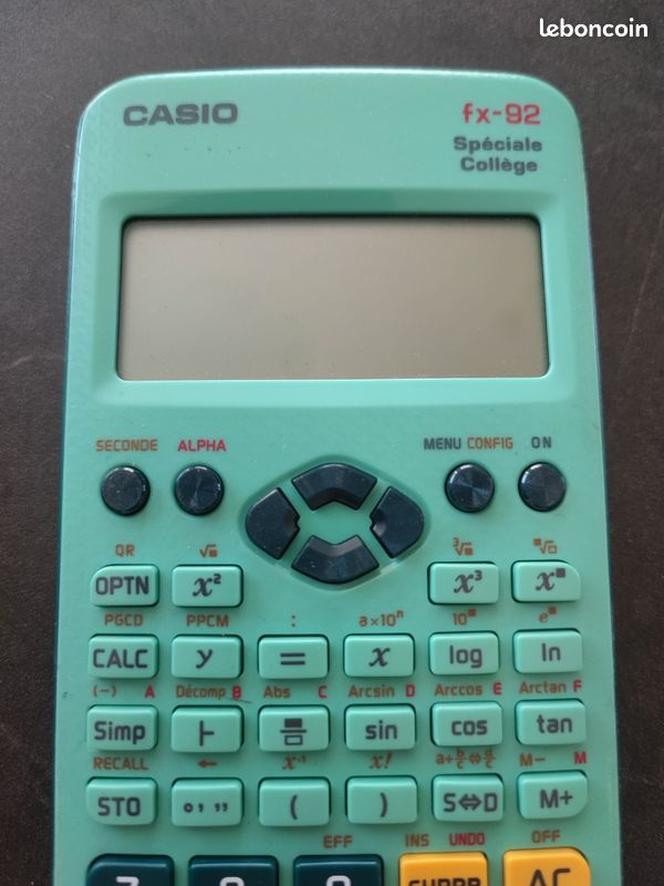 Calculatrice Casio fx-92 Spéciale Collège Papeterie