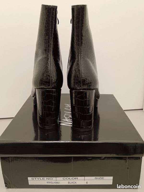 Bottines femme pointure 39 marque Nasty Gal neuf avec étiquette (image 5)