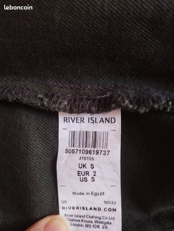 Veste jean kaki (image 4)
