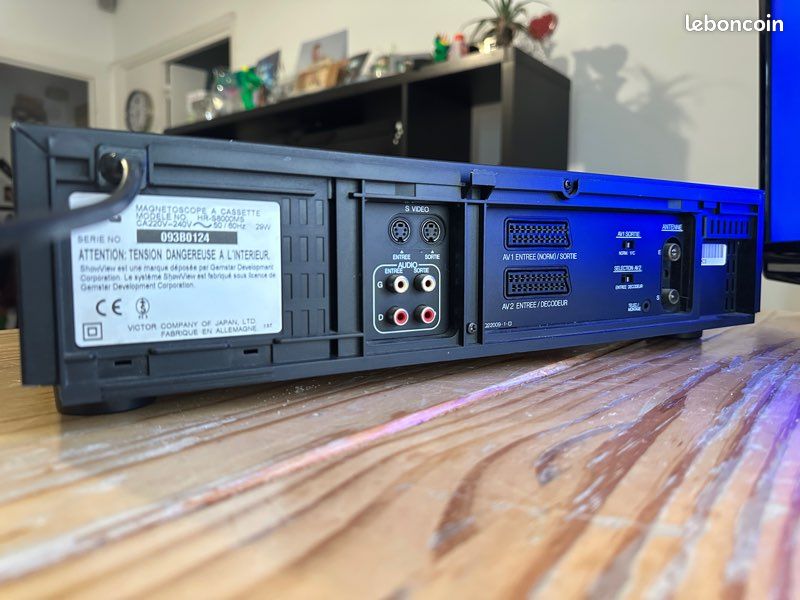 PHILIPS VR 630 Magnétoscope VHS PAL SECAM avec télécommande Fonctionnel