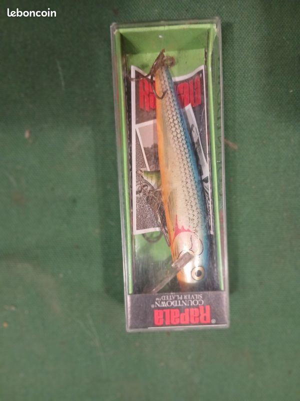 Leurre Rapala Collector – Poisson Nageur Multicouleur, Coulant, Pour Brochet, Sandre, Perche, Truite
