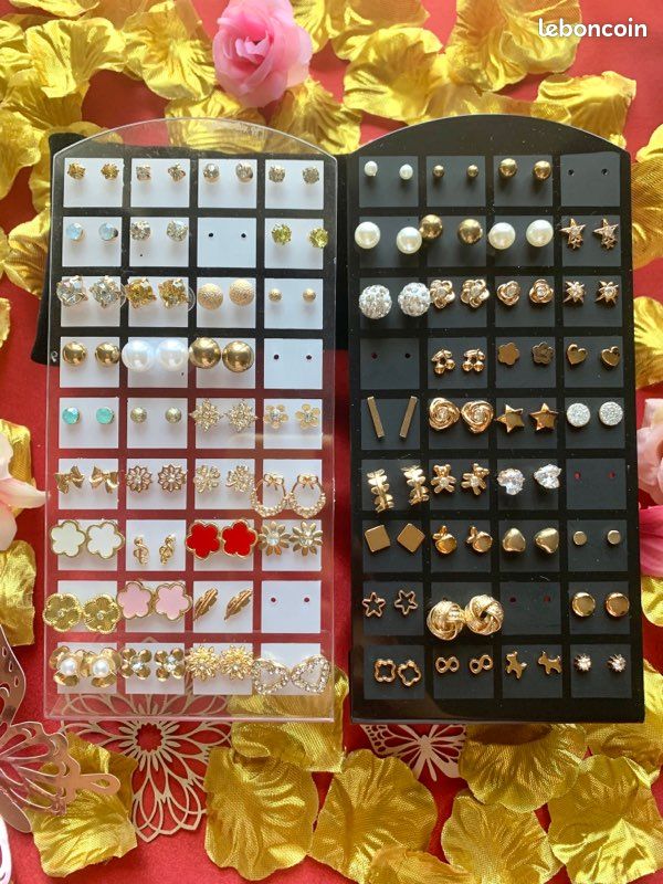 Boucles d’oreilles en acier inoxydable (image 1)