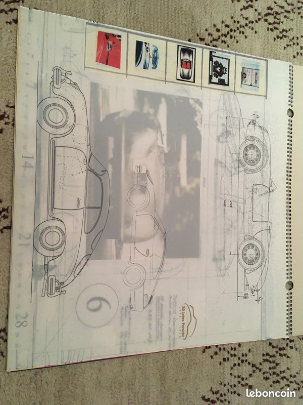 Calendrier 1992 et 1998 - Origineel - Porsche