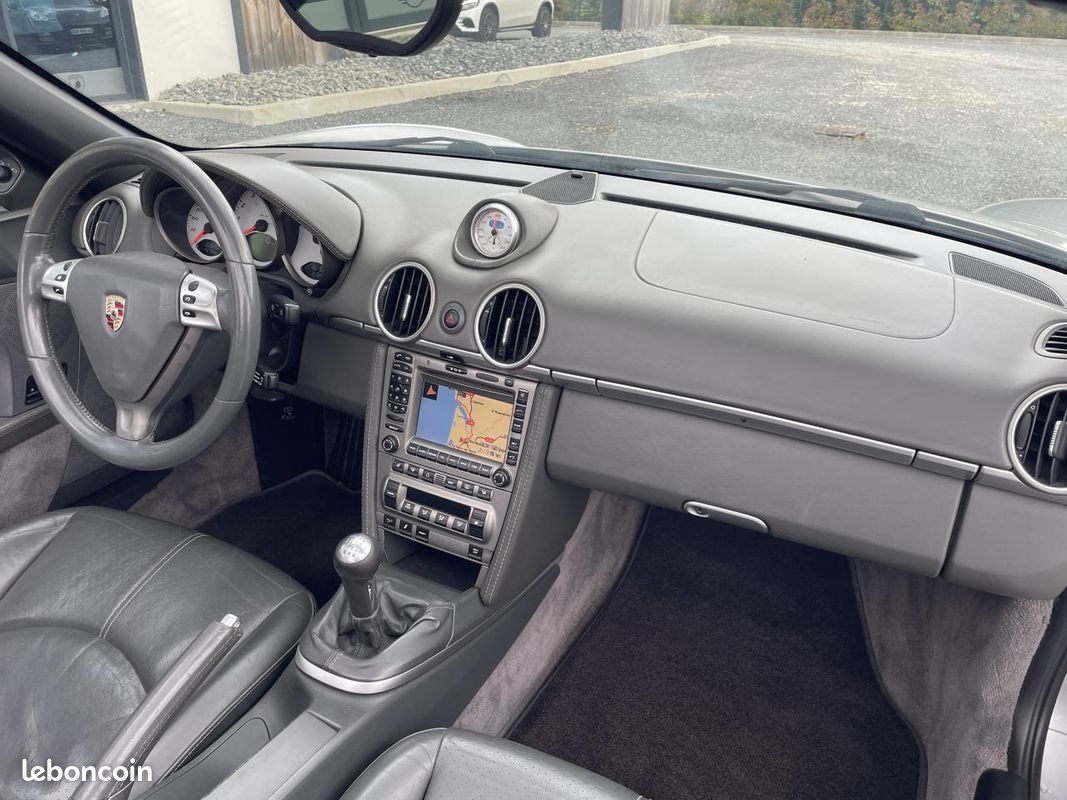 PORSCHE BOXSTER S 3.2i 280 CH TYPE 987 CABRIOLET BVM6-PACK CHRONO-BOSE-GARANTIE 12 MOIS- (image 16)