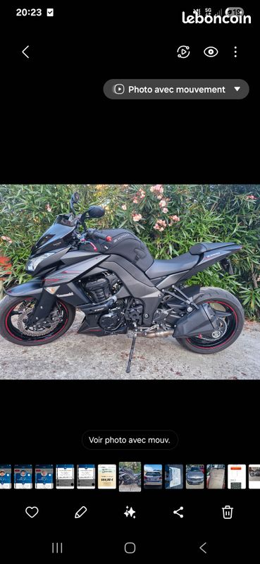 Vente moto kawasaki Z1000 (image 2)