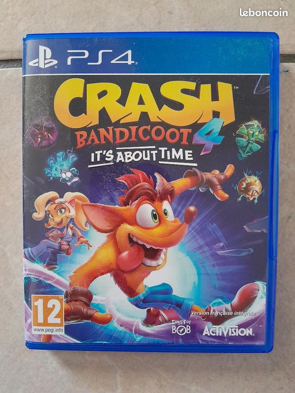 Jeu vidéo Crash Bandicoot 4 ps4 / playstation 4 COMPLET PARFAIT ETAT VF (image 1)