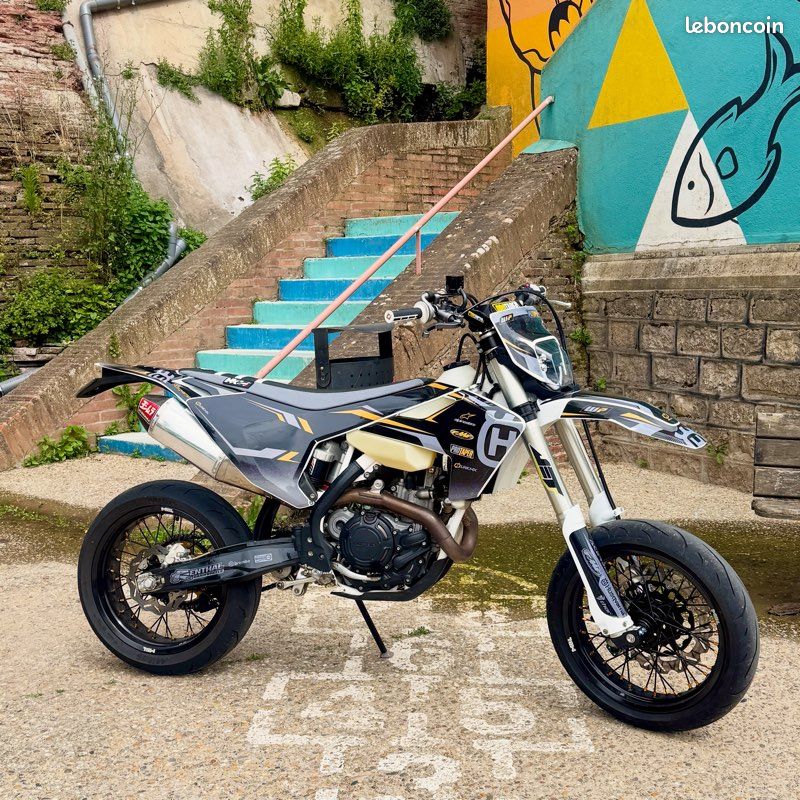Husqvarna 450 fe supermotard 2800 km (image 1)