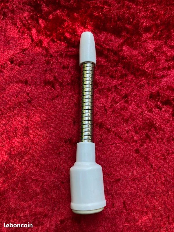 Brise jet flexible inox embout caoutchouc pour robinet (image 2)