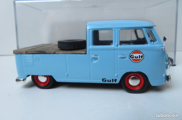 Voiture miniature vw au 1/43 Pickup Gulf (image 3)