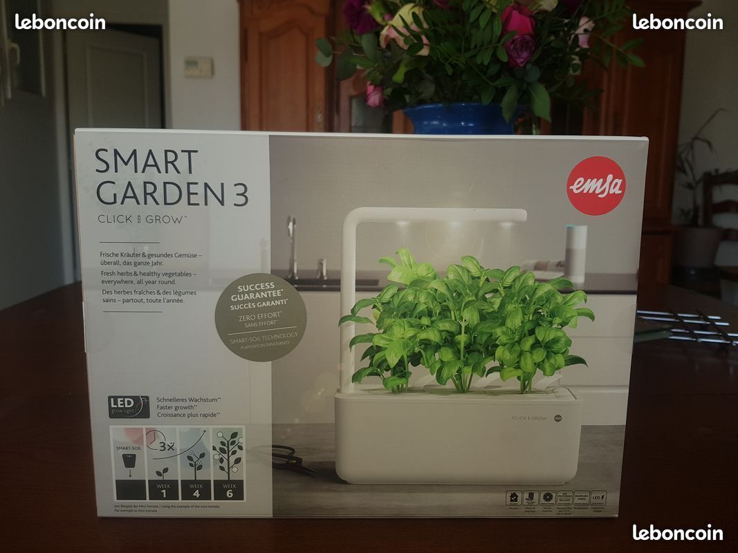 Potager interieur EMSA CLICK & GROW SMART GARDEN 3 neuf (image 1)