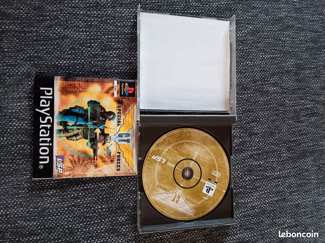 CT SPECIAL FORCES SONY PLAYSTATION 1  PS1  PAL-EURO  COMPLETE Good Condition Overall 3760049395679