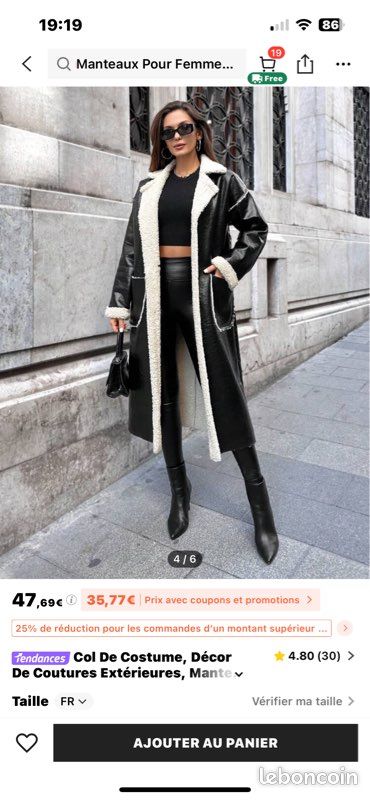 Manteau SHEIN Neuf Vêtements