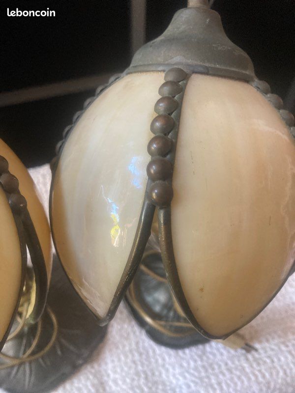 Paire de lampes anciennes (image 3)