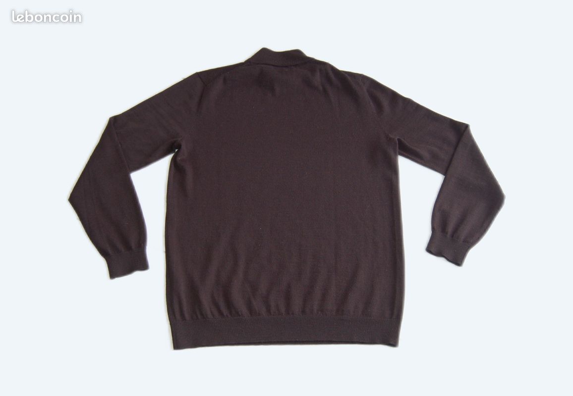 Pull col montant noir Homme XL Marque BRICE Vêtements