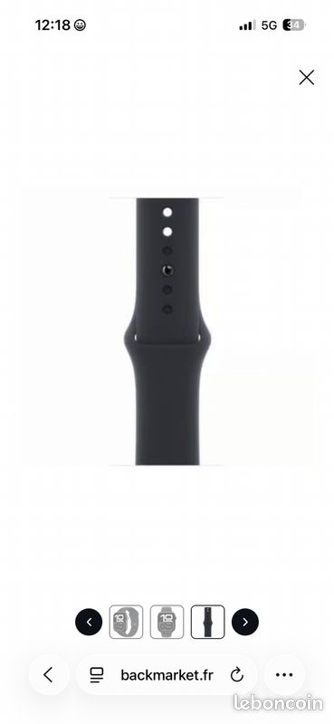 Vend Apple Watch série 10 wifi + cellular (image 3)