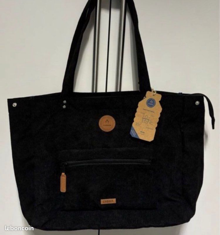 Sac Portefeuille (Clutch) En Cuir Noir Brighton - Neuf Avec étiquettes