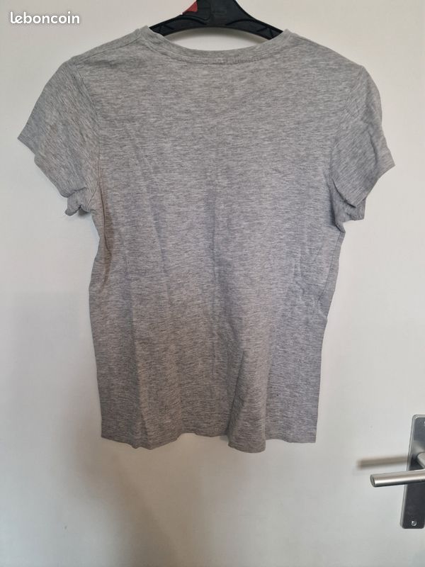 Tee-shirts simple Gris clair (image 2)
