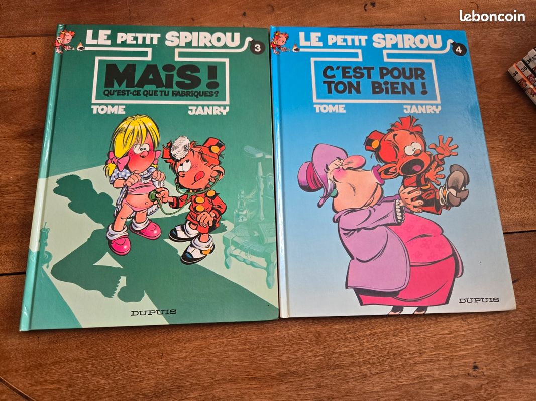 📢 Superbe Lot de 22 Bandes Dessinées SPIRU et FANTASIO & LE PETIT SPIROU (Éditions DUPUIS) (image 1)