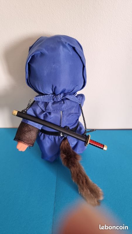 Vintage Chic a Boo Monchhichi Sekiguchi 1979 Japan Band Figurine