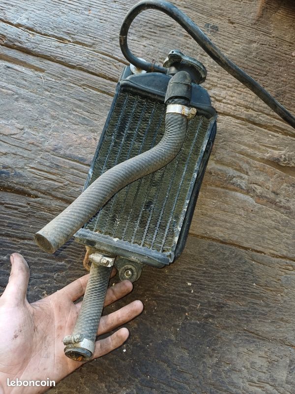 Radiateur De Moto Yamaha 125 DTLC 10V - Pièce D'occasion En Bon état - Pour Moto Cross/enduro