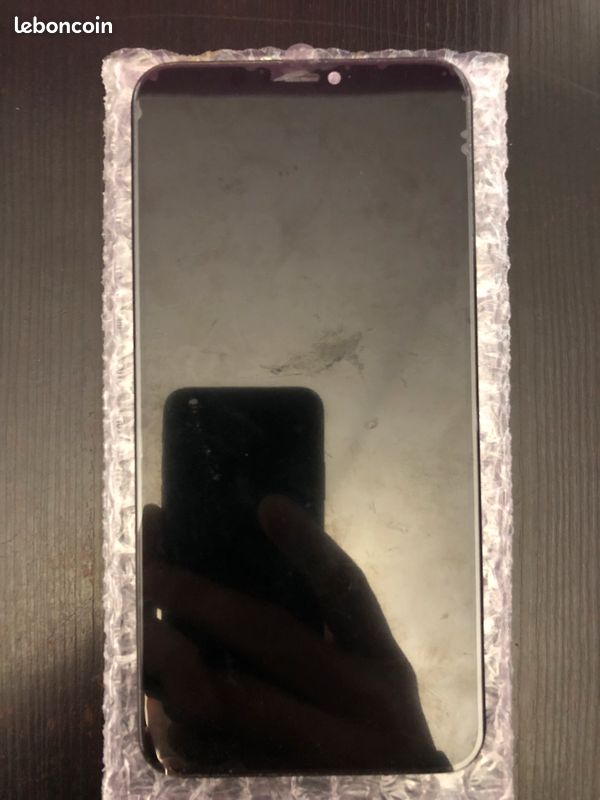 Ecran neuf iphone 11 pro max (6.5) kit complet avec joint d'étanchéité, coque transparente avec bumper, verre trempée et outils (image 1)