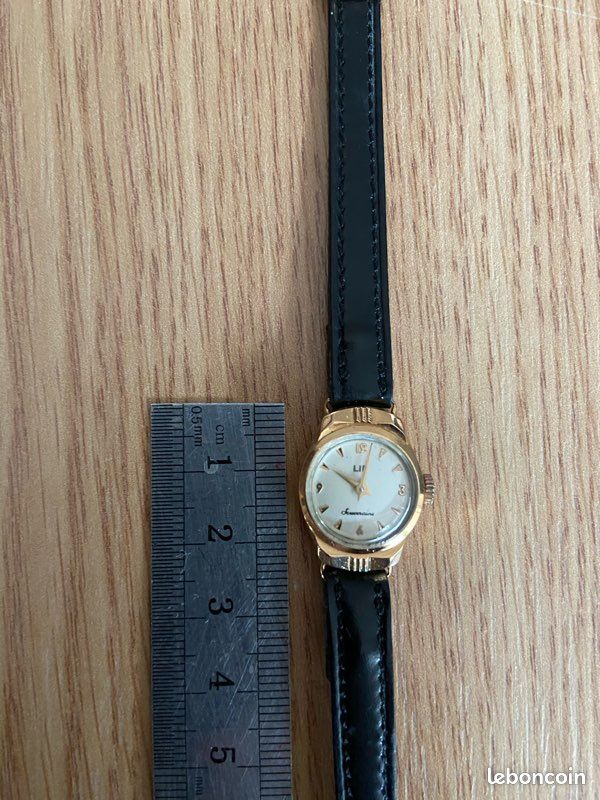 Lip montre femme or 18 carats vintage (image 2)