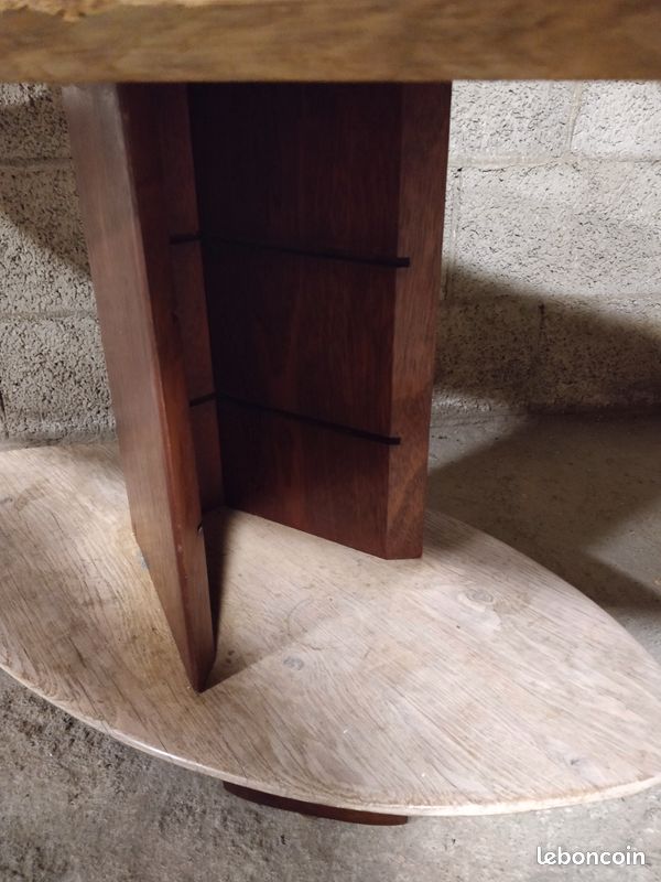 Table basse fait main en bois (image 4)