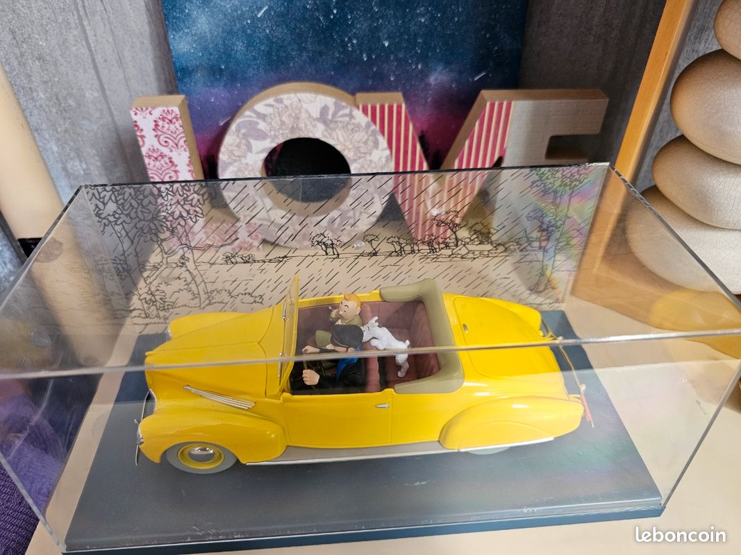 Voiture Tintin Hachette 1/24ème N°53 - Splendide - NEUVE En Boîte + Fascicule