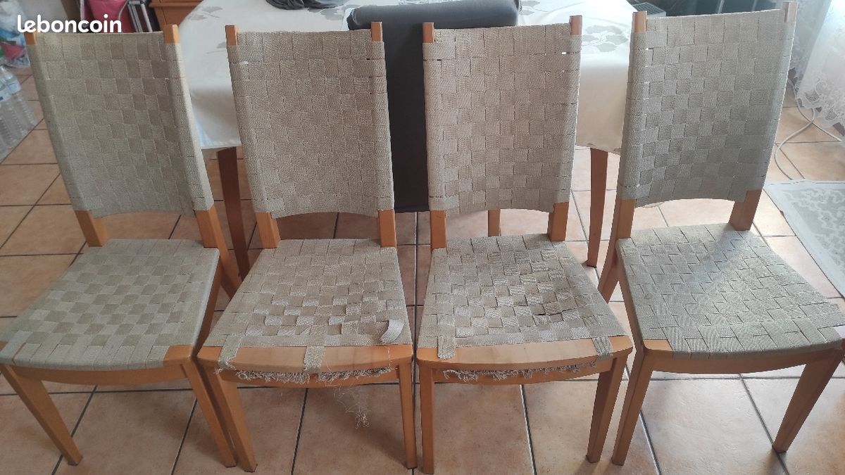 Chaises à retapisser (image 1)