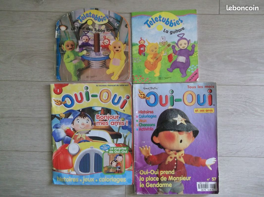 Livres pour enfants Teletubies / oui oui (image 1)