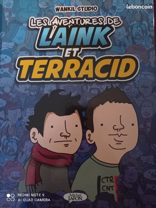 Bande dessinée "Les aventures de laink et terracid" (image 1)