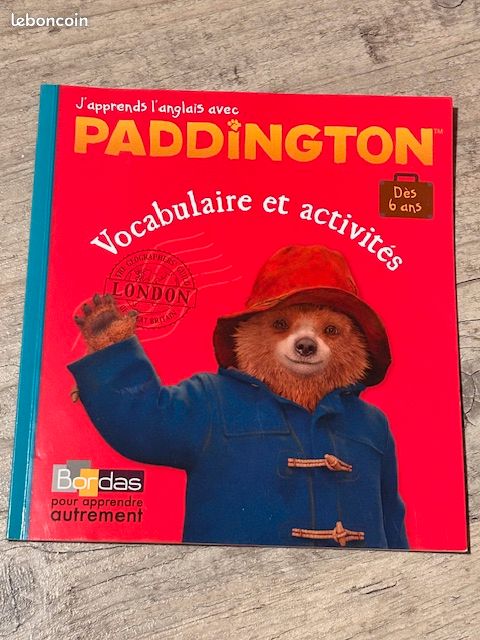 Cahier J'apprends l'anglais avec Paddington (image 1)