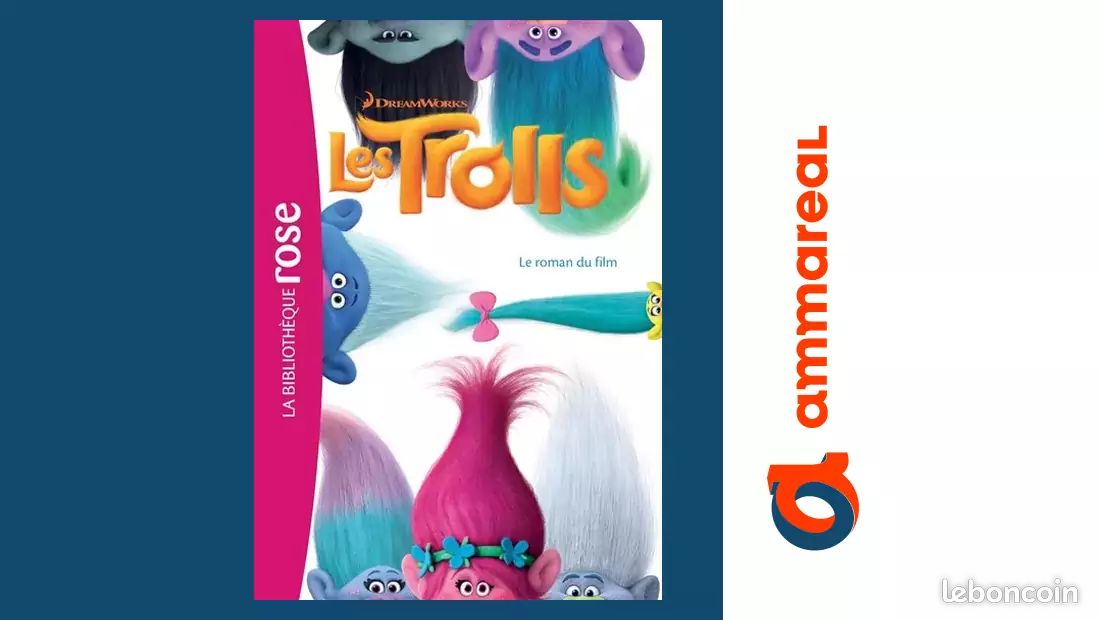 Trolls - Le roman du film - Dreamworks (image 1)